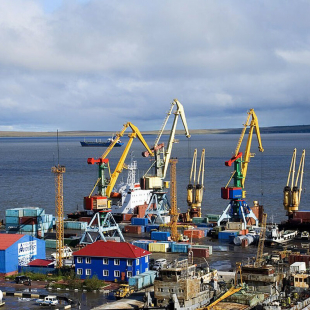 Фотография транспортного узла Анадырский морской порт