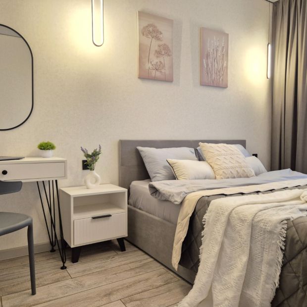 Фотография квартиры Стильная квартира в ЖК Небо на ул.Ярославская д115к5 возле ТЦ Красная Площадь