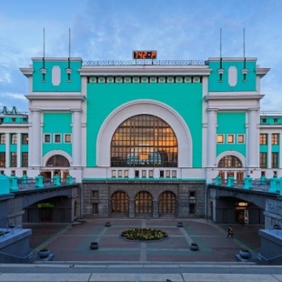 Фотография транспортного узла Вокзал железнодорожной станции Новосибирск-Главный