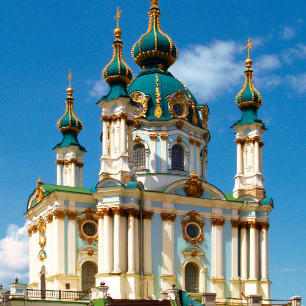 Фотографии достопримечательности 
            Андреевская церковь