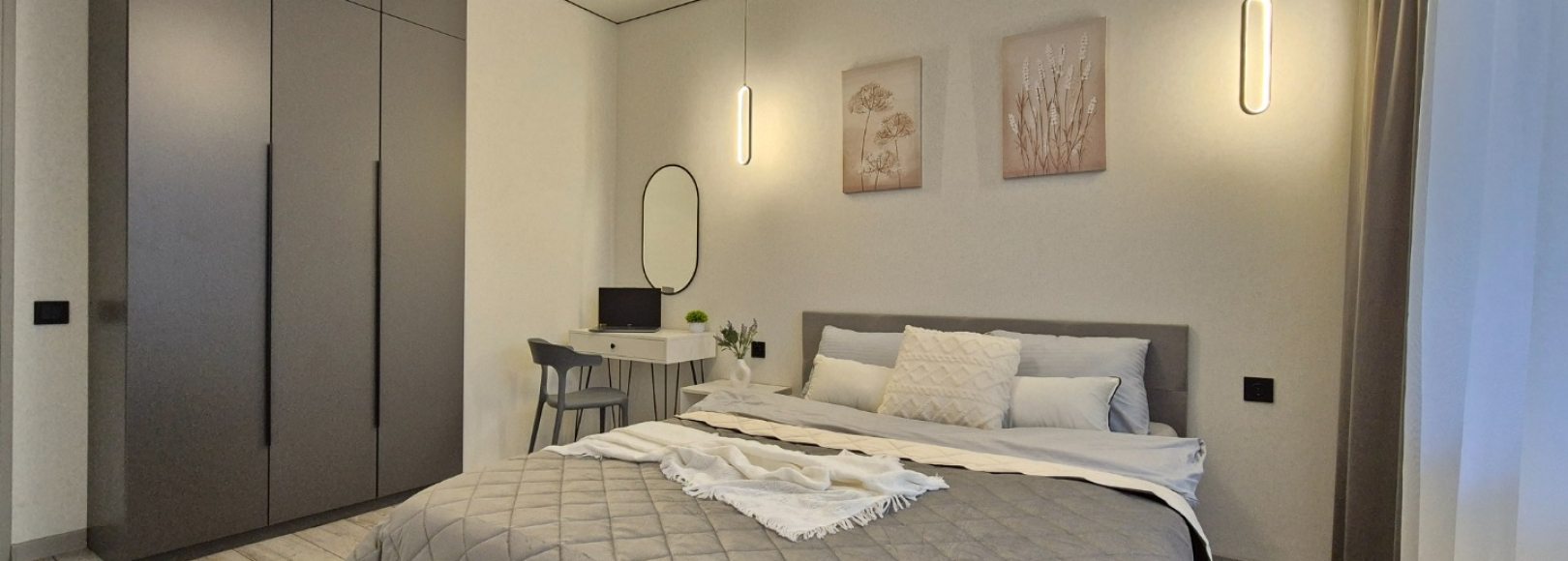 Фотография квартиры Стильная квартира в ЖК Небо на ул.Ярославская д115к5 возле ТЦ Красная Площадь