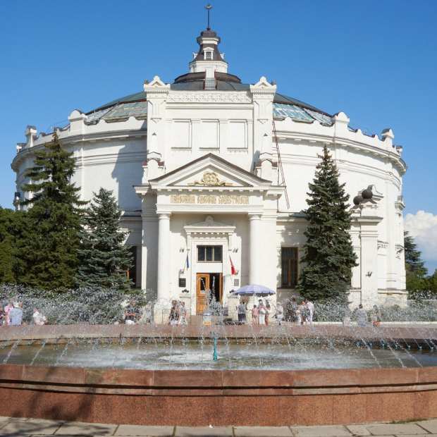 Фотографии музея 
            Панорама Оборона Севастополя 1854 - 1855 гг.