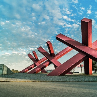 Фотография памятника Мемориал Противотанковые ежи