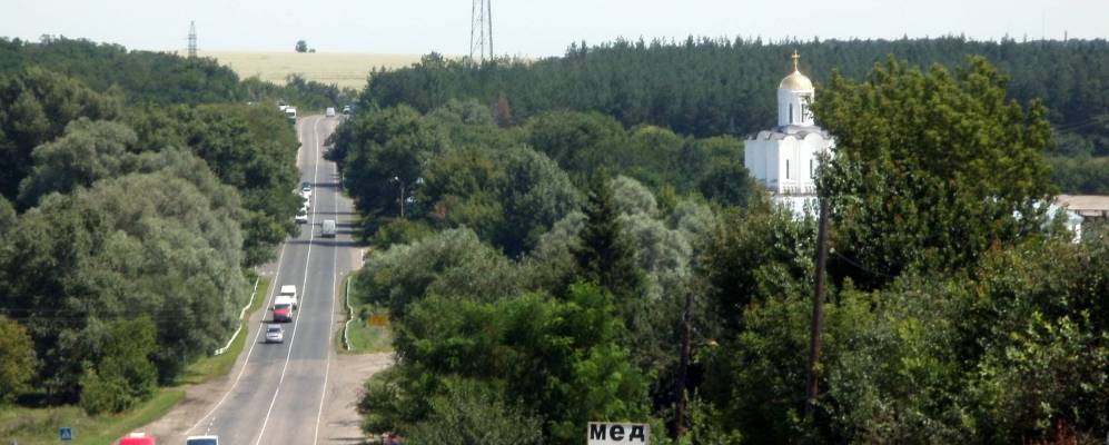 Воинский мемориал в селе Долина