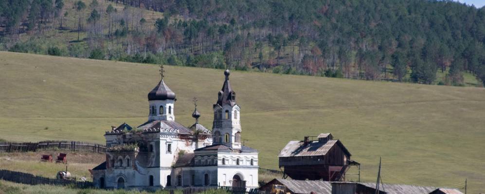 Успенская Церковь в Калинино Забайкальский край