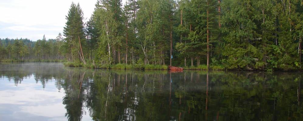 Озеро Тулос Карелия