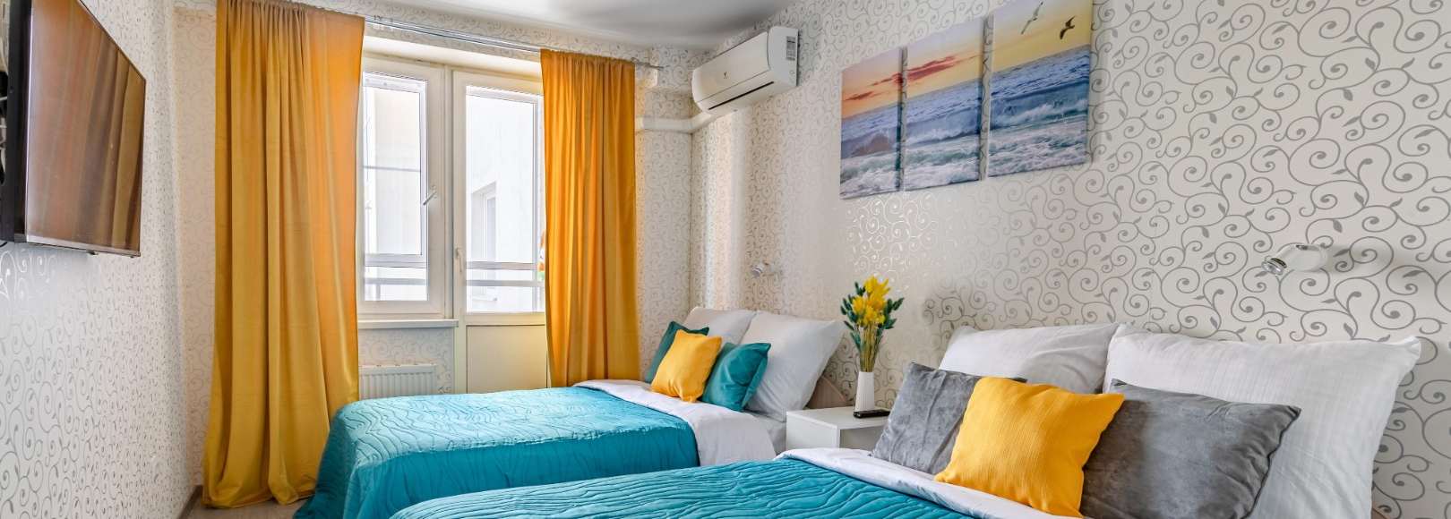 Фотография квартиры Просторная 2-х комнатная квартира с лоджией до 6 гостей в 10 мин от центра и всех достопримечательностей Казани от ChistoFamily