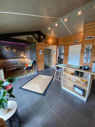 Фотографии мини отеля 
            La Cabane d'Arès - chambre double PREMIUM