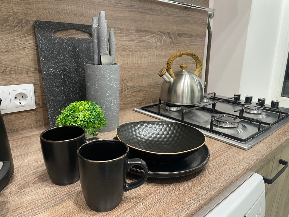 Фотография квартиры Апартаменты J&N Apartments Трёхместная студия с балконом в центре города Московский 16