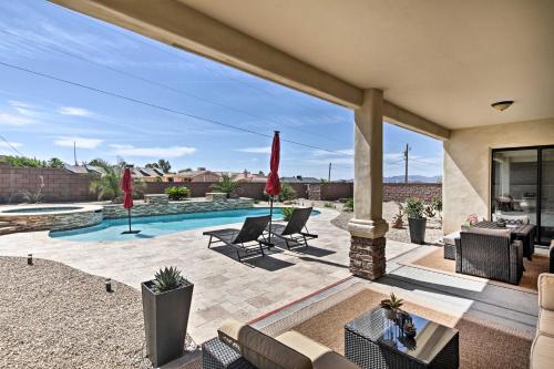 Фотография гостевого дома High-End Lake Havasu Home with Pool Deck and Hot Tub!