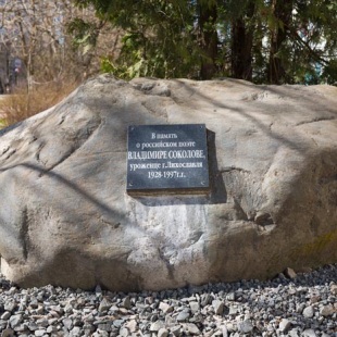 Фотография памятника Памятный камень В. Соколову