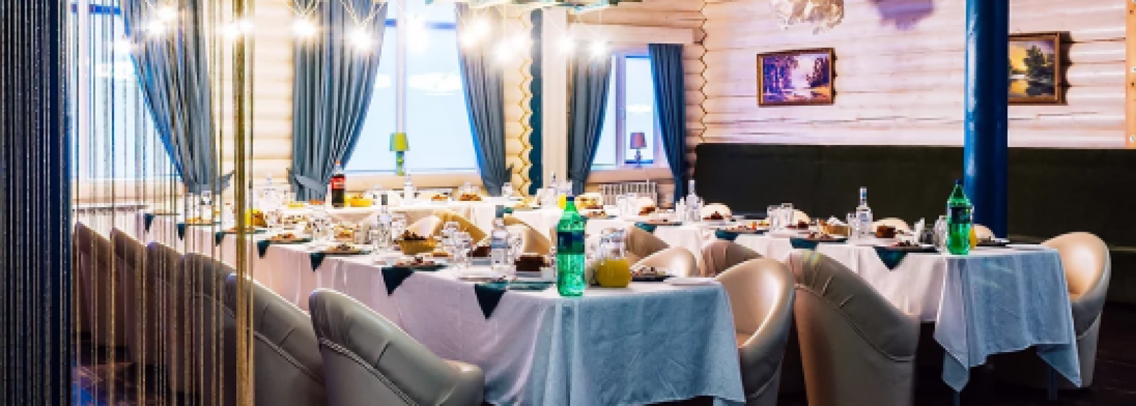 Фотография банкетного зала Зал зимнего ресторана Рыба Пила