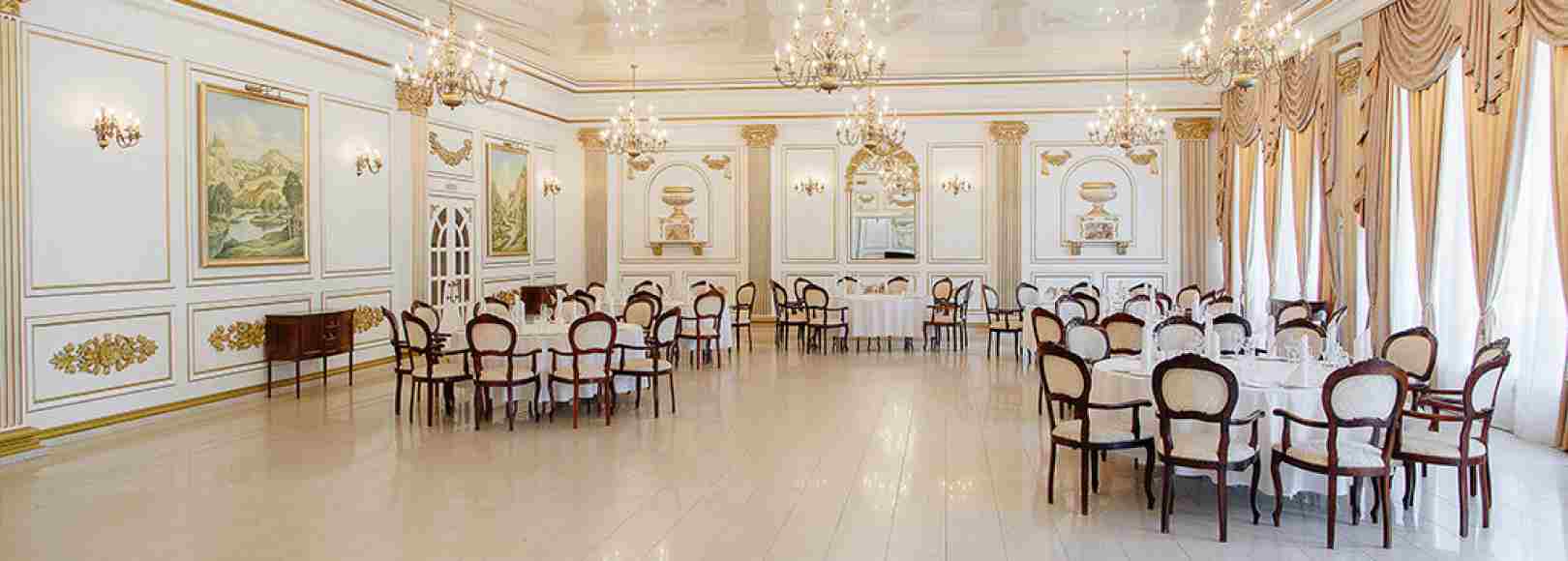 Фотография банкетного зала Ресторанный комплекс Космос Банкетный зал Зимний сад