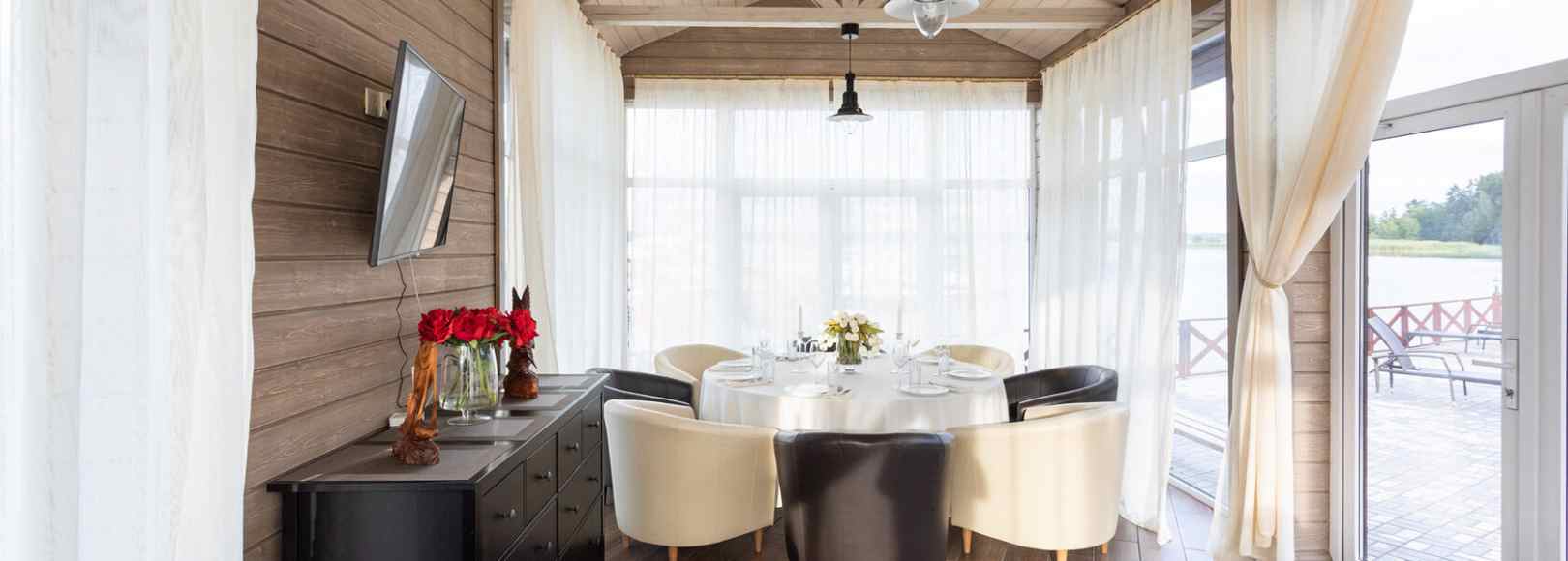 Фотография банкетного зала Стеклянная беседка