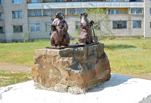 Фотография достопримечательности Памятник Монгольские сурки
