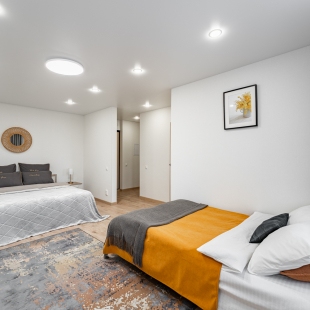 Фотография квартиры Уютная квартира в 1-й минуте от метро для семьи или компании из 4 человек