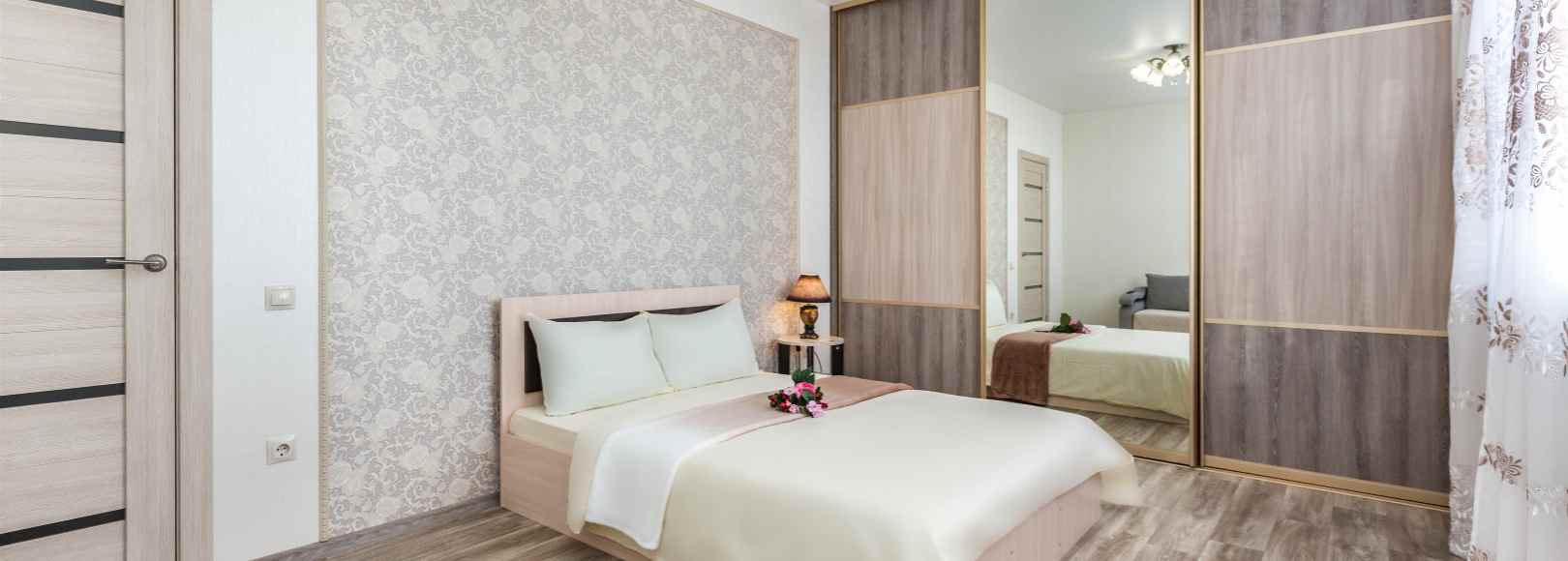 Фотография квартиры Однокомнатная квартира класса люкс недалеко от аэропорта в новостройке