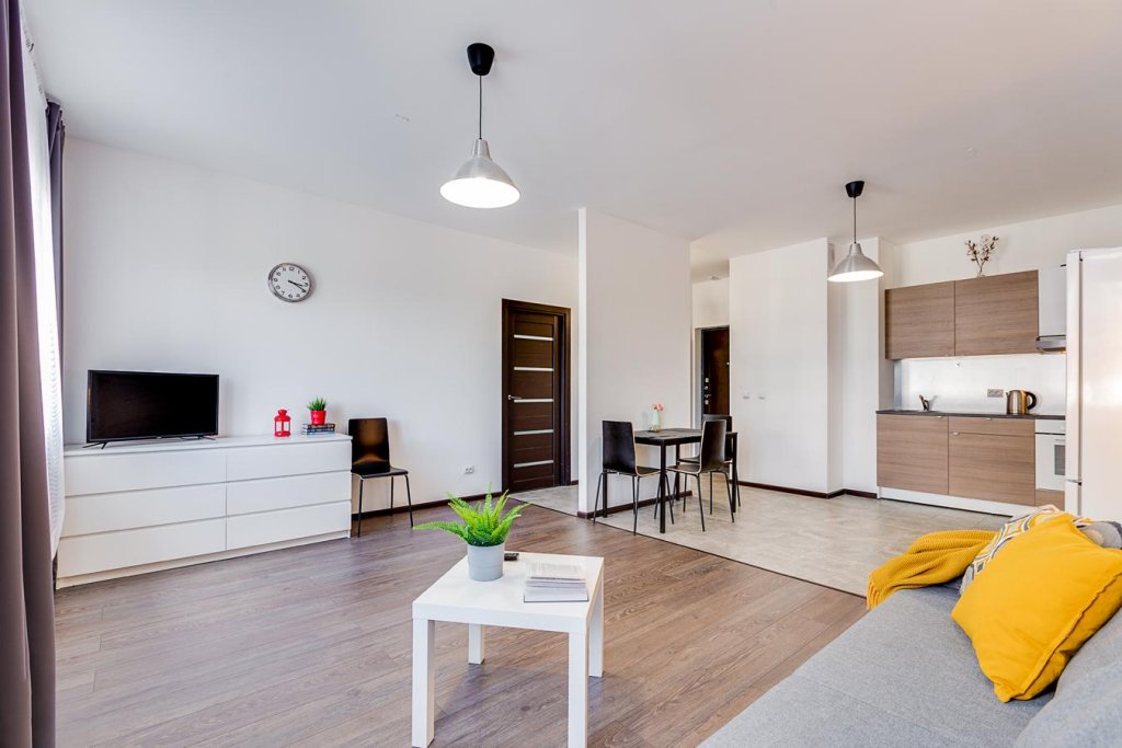 Фотография квартиры LikeHomeAparts (ЛайкХоумАпартс) на проспекте Европейский 20 корпус 4