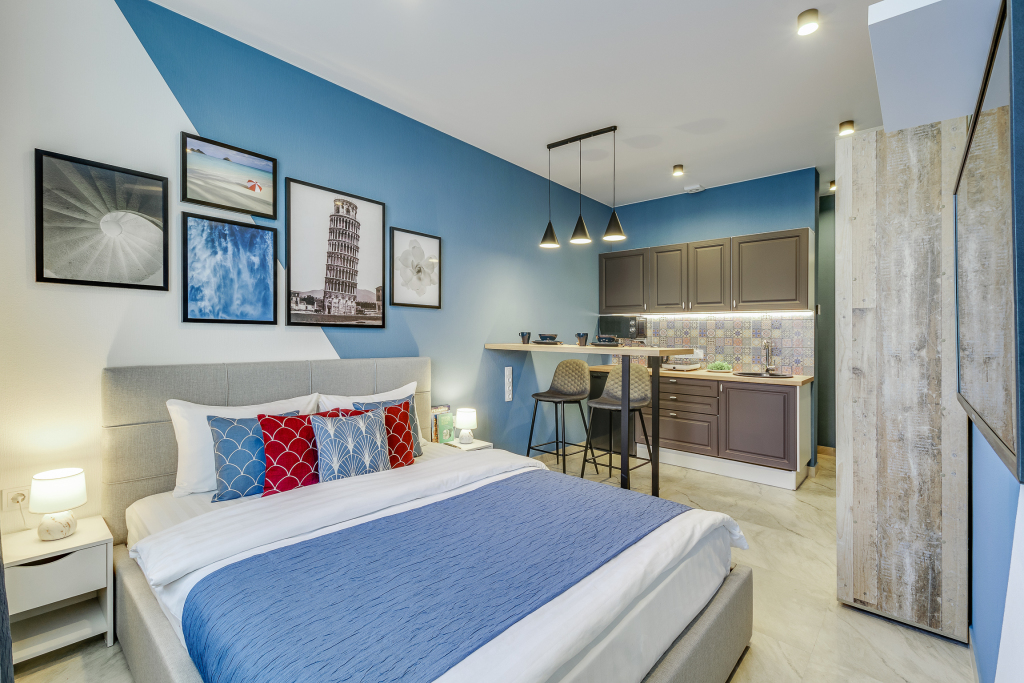 Фотография квартиры Апартаменты Арт-Апарты у Экспофорума 2