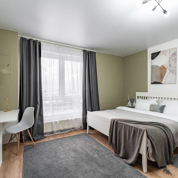 Фотография квартиры Уютная студия в Москве для семьи или компании из 4-х человек