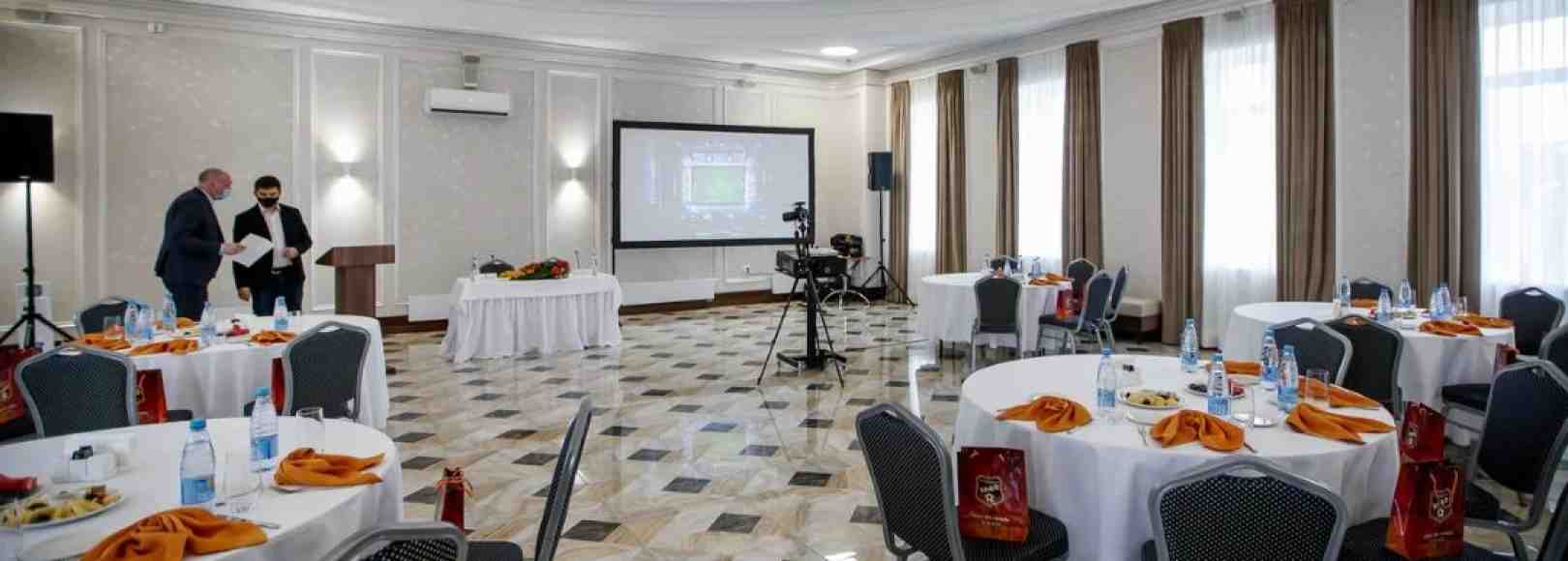 Фотография конференц-зала Синара Центр Зал приемов