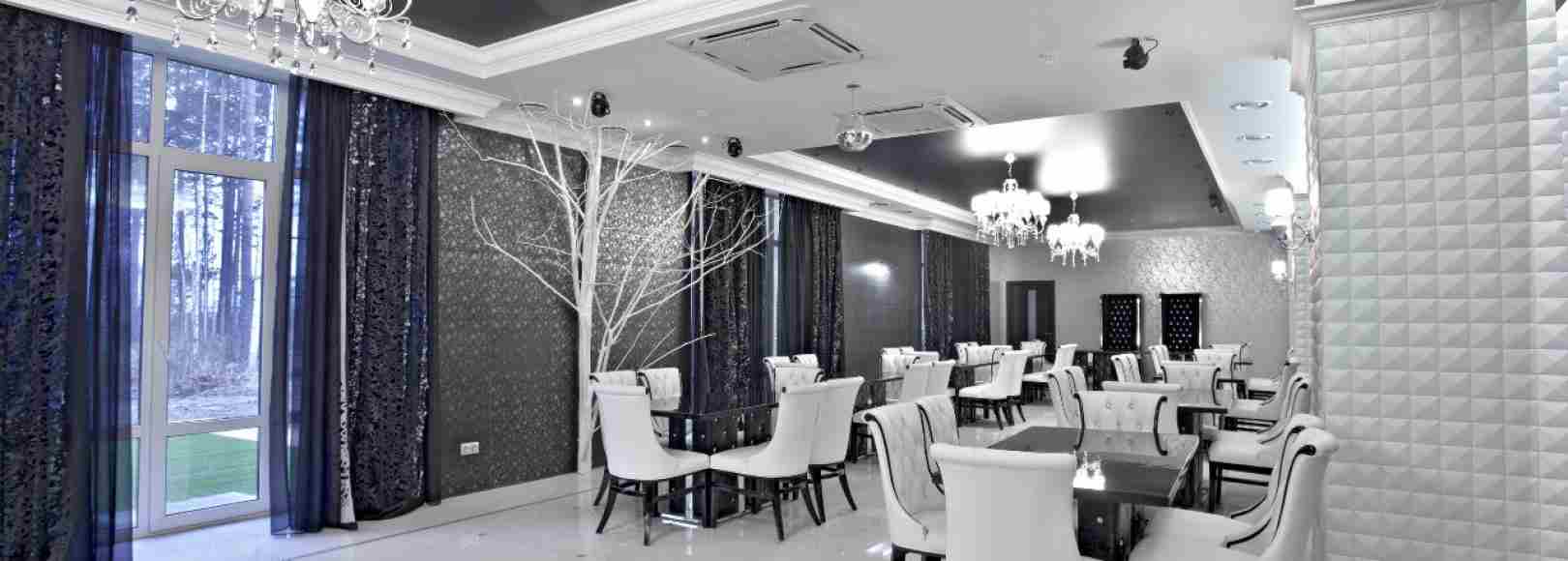 Фотография банкетного зала Чёрно-белый зал