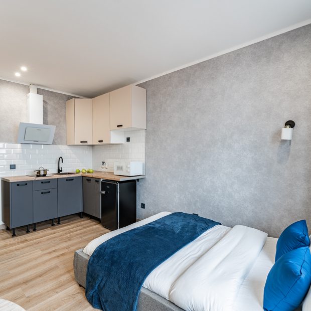 Фотография квартиры Стильные апартаменты с панорамным видом на Москву