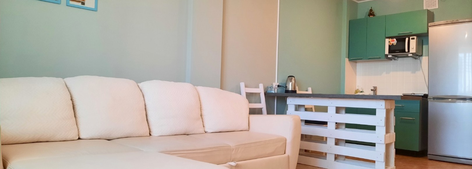 Фотография квартиры Квартира-студия в скандинавском стиле