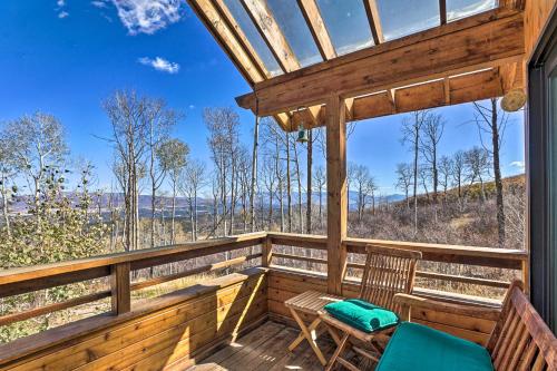 Фотографии гостевого дома 
            Modern Cabin with Balcony Views and Fireplace!