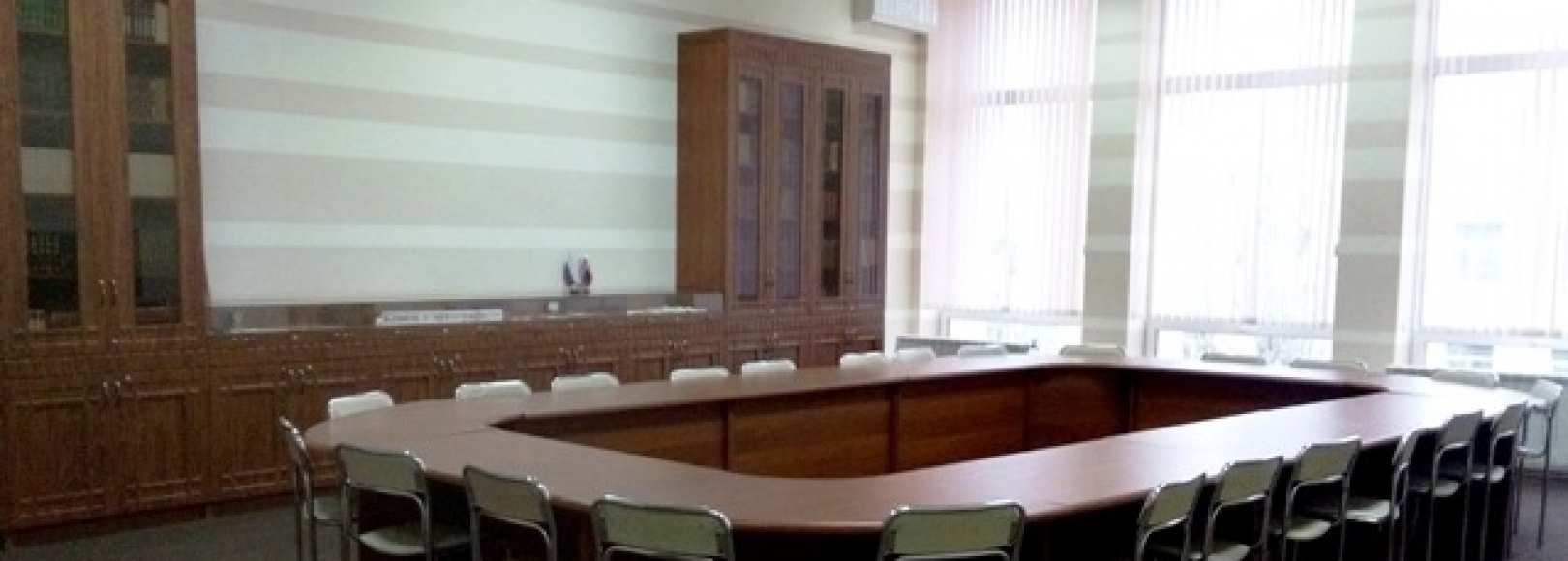 Фотография конференц-зала Конференц-зал ВОУНБ им. М. Горького