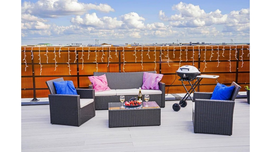 Фотография квартиры Апартаменты Стильная квартира с террасой на крыше в Пушкине