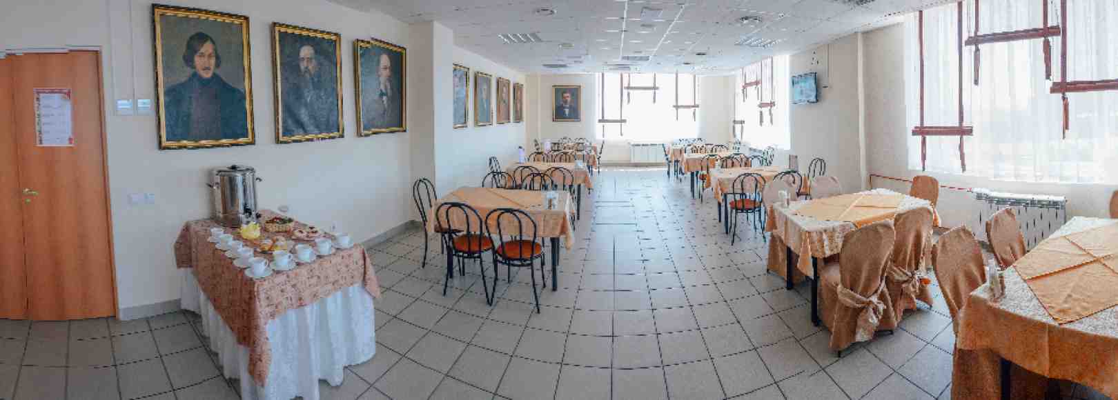 Фотография банкетного зала ГБУК ИОГУНБ Кабинет Литератрное кафе