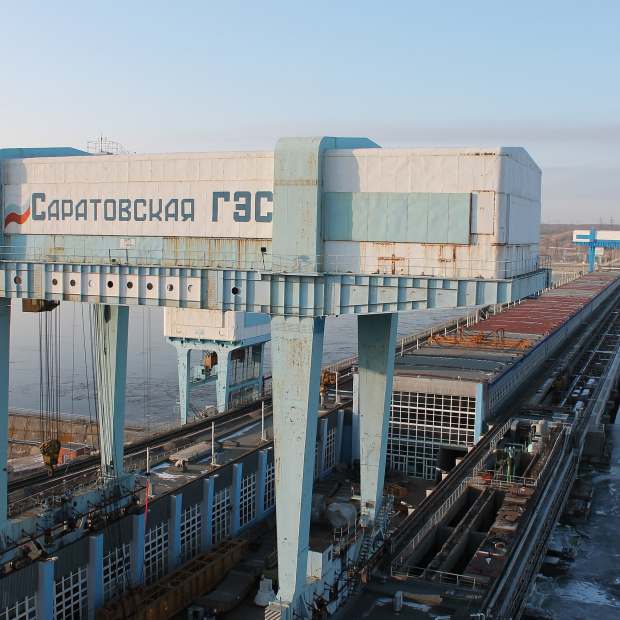Фотографии предприятий 
            Саратовская ГЭС