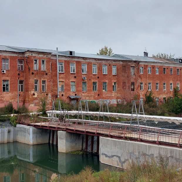 Фотография памятника архитектуры Здания Бумагопрядильной фабрики