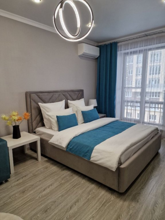 Фотографии квартиры 
            Квартира Flatirini в Новом ЖК с Панорамными Окнами