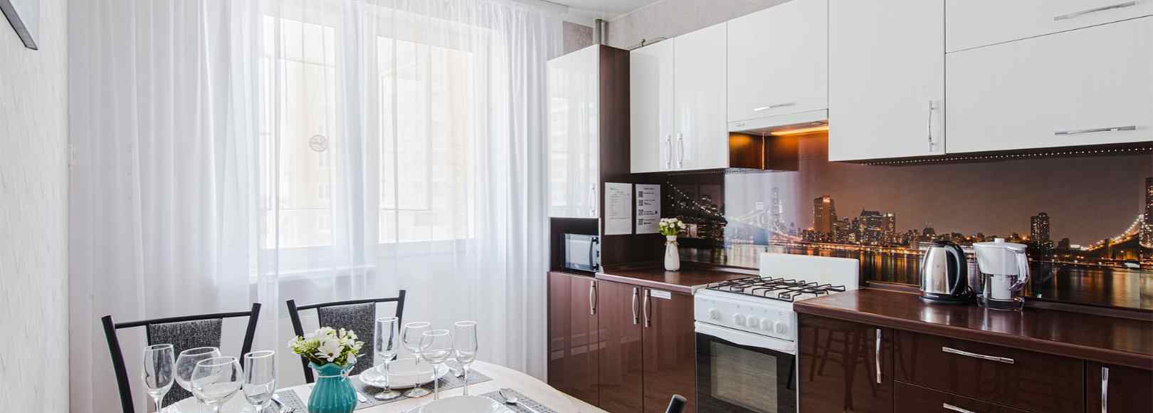 Фотография квартиры Просторная 1-к квартира недалеко от залива от RentAp