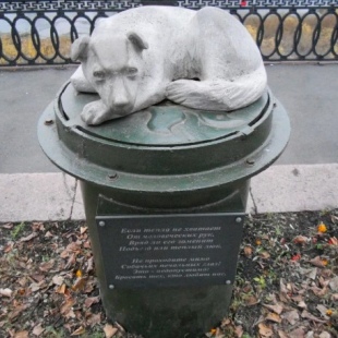Фотография памятника Памятник бездомной собаке
