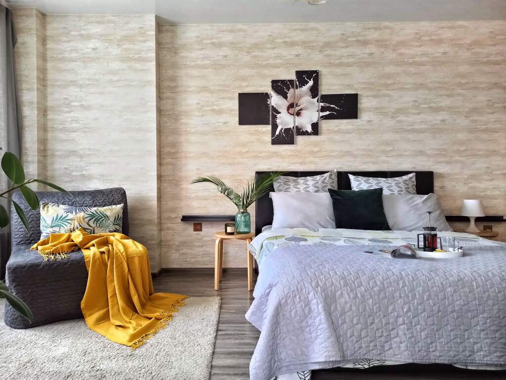 Фотография квартиры Апартаменты Rise and Shine 33 Mikrorayon