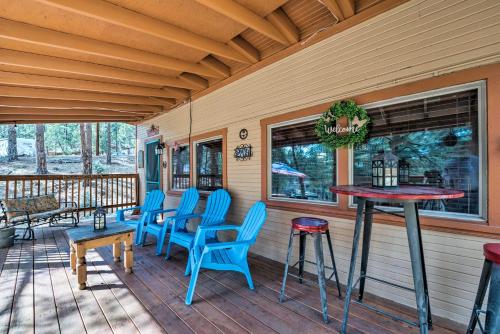 Фотографии гостевого дома 
            Ruidoso Cabin with Hot Tub - 2 Mi to Grindstone Lake