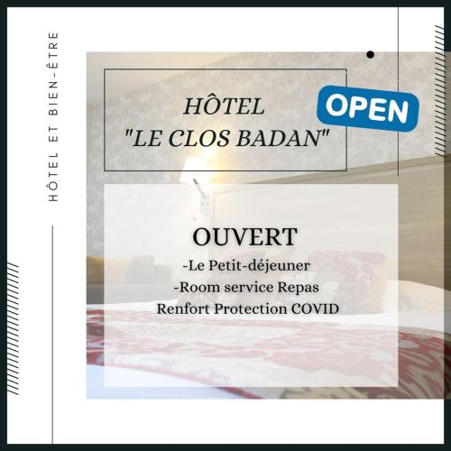 Фотографии гостиницы 
            Hôtel Le Clos Badan