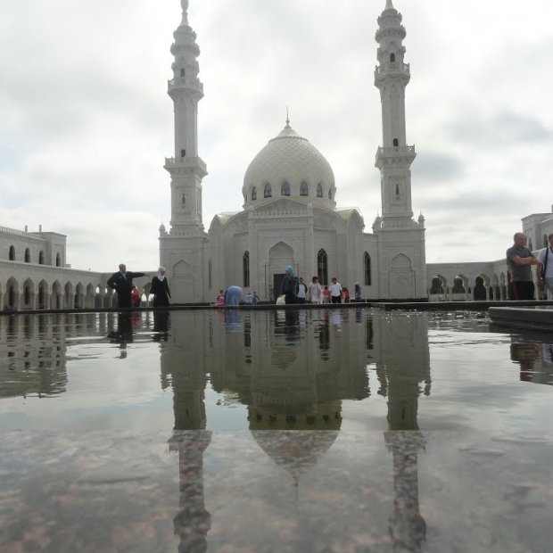 Белая мечеть болгар фото