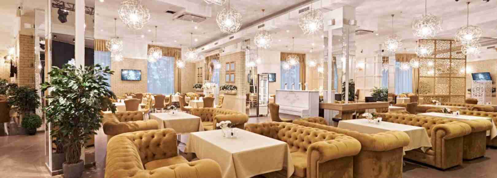 Фотография банкетного зала Основной зал ресторана GOLD