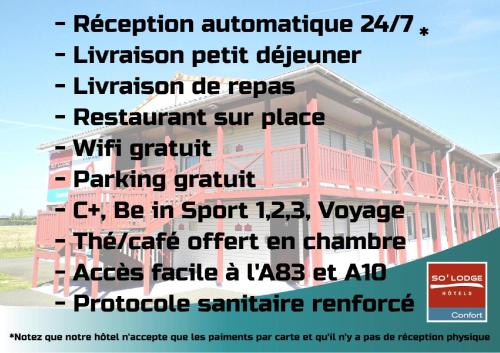 Фотографии гостиницы 
            So'Lodge Niort A83