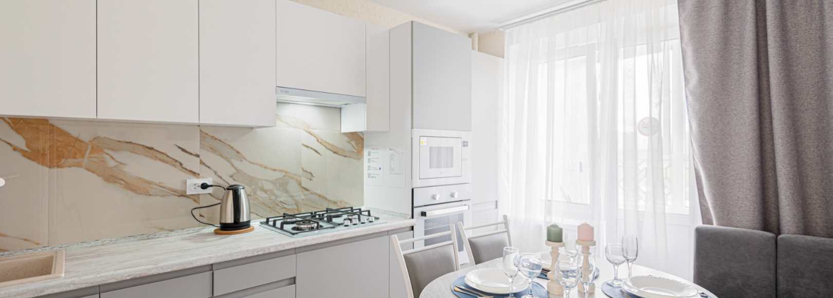 Фотография квартиры Светлая 1-к квартира в микрорайоне Новый город от RentAp