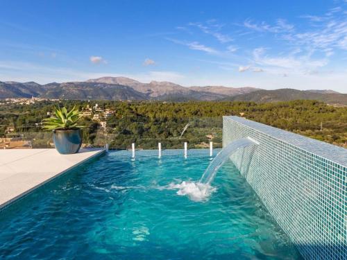 Фотография гостевого дома spectacular villa with breathtaking view large pool in Buger Mallorca