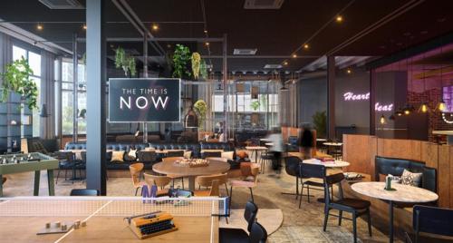 Фотография гостиницы Moxy Amsterdam Schiphol Airport