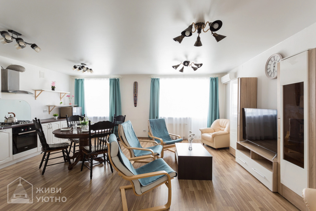 Фотография квартиры Апартаменты Живи Уютно Много места
