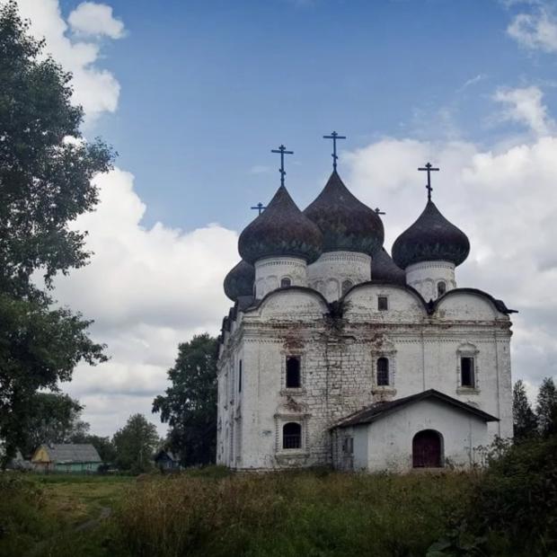 Старая торговая площадь Каргополь