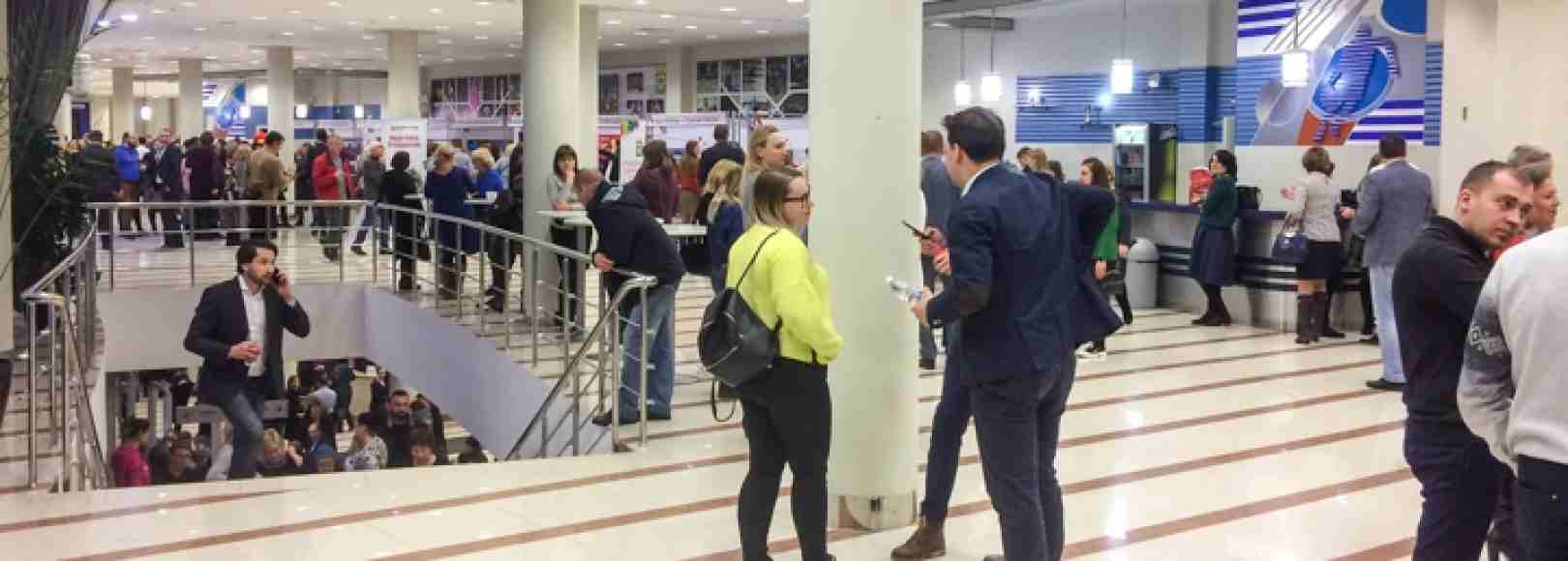 Фотография фойе Фойе второго этажа Дворца спорта Видное