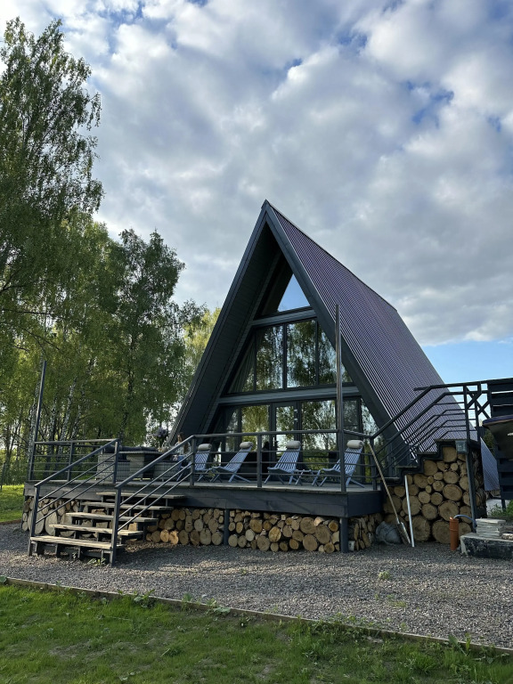 Фотография Коттеджа Частный дом Большой афрейм на Березовой